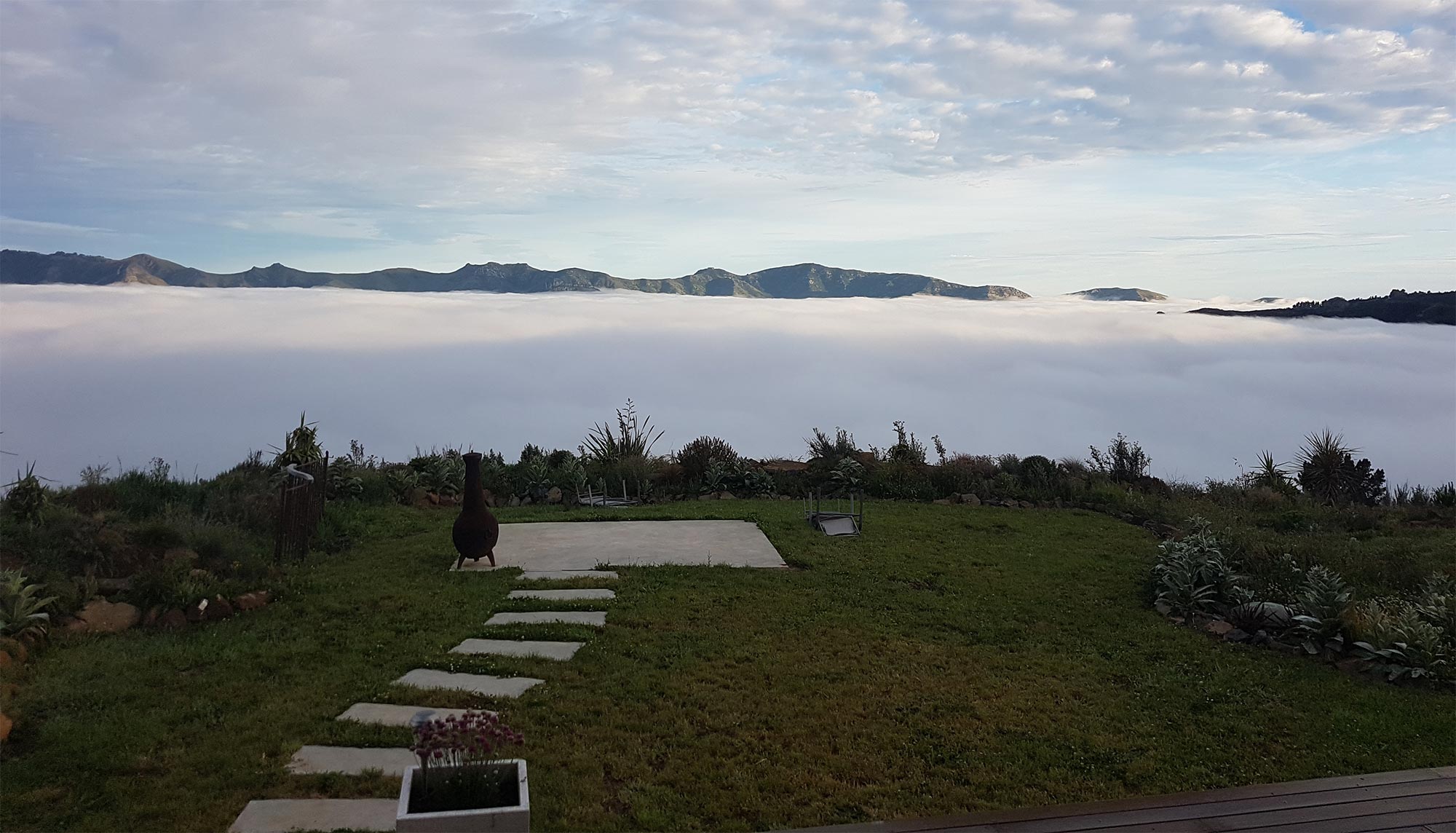 Views from Banks Peninsula new build